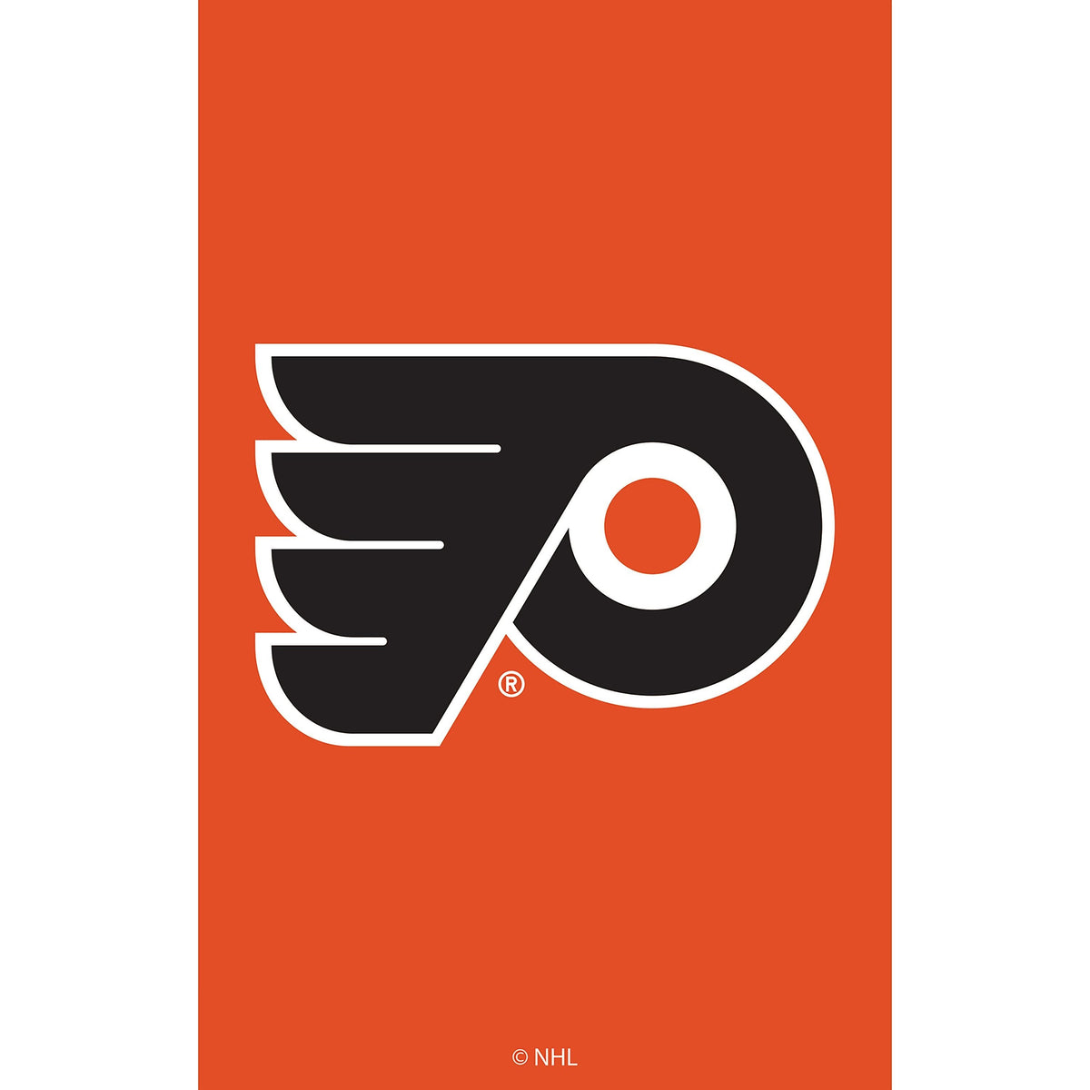 Philadelphia Flyers Applique House Flag