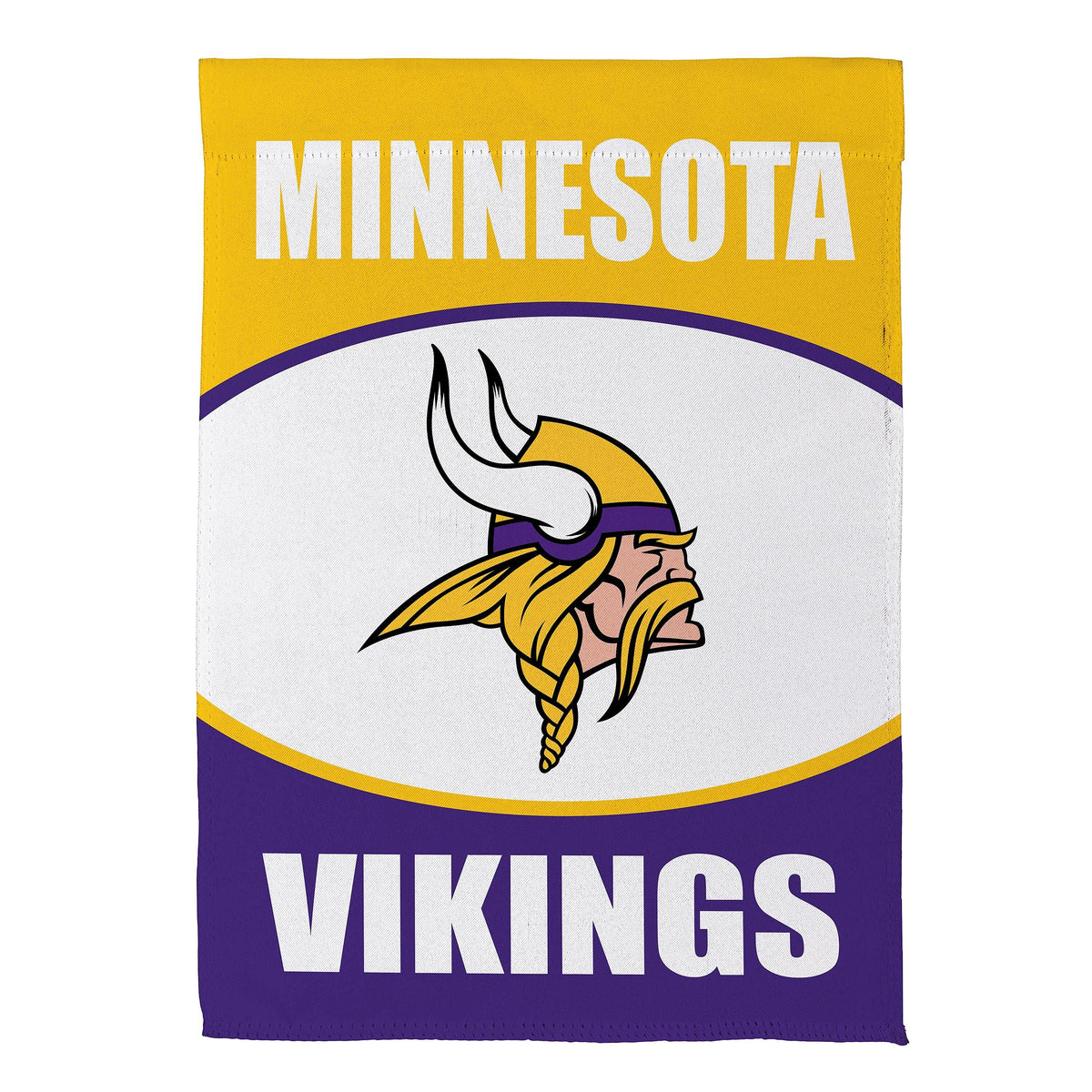 Minnesota Vikings Suede Garden Flag