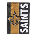 New Orleans Saints Mixed-Material Embellished Appliqu?ouse Flag