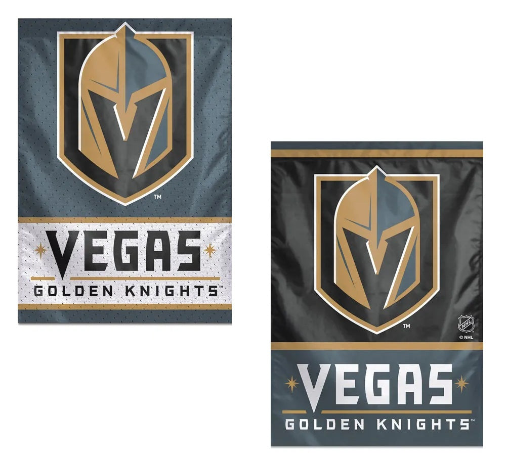 Las Vegas Golden Knights Flag 2 Sided House Banner