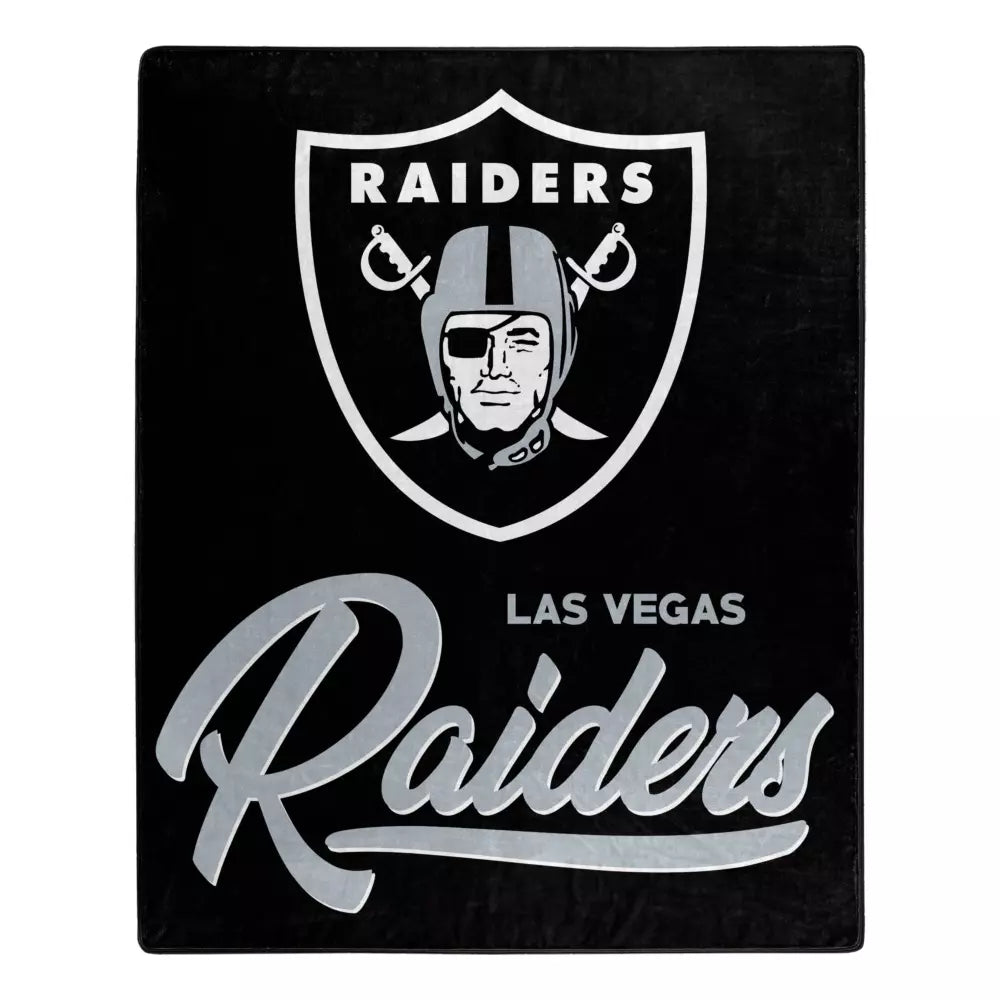 Las Vegas Raiders Throw Blanket 60×80
