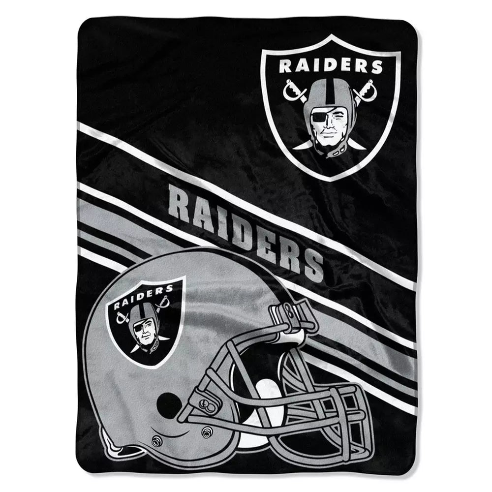Las Vegas Raiders Throw Blanket 60×80