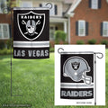 Las Vegas Raiders Garden Flag 2 Sided Logo