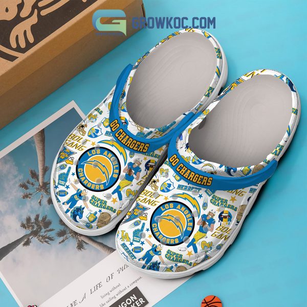 Los Angeles Chargers Go Super Chargers Clogs Crocs