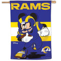 Los Angeles Rams Banner Mickey Mouse Flag