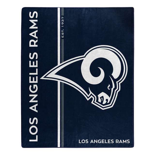 Los Angeles Rams Throw Blanket 50×60 Restructure Design