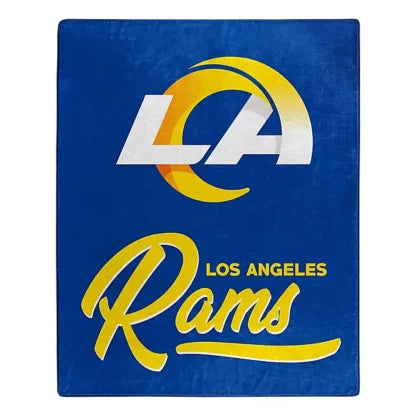 Los Angeles Rams Throw Blanket 50×60