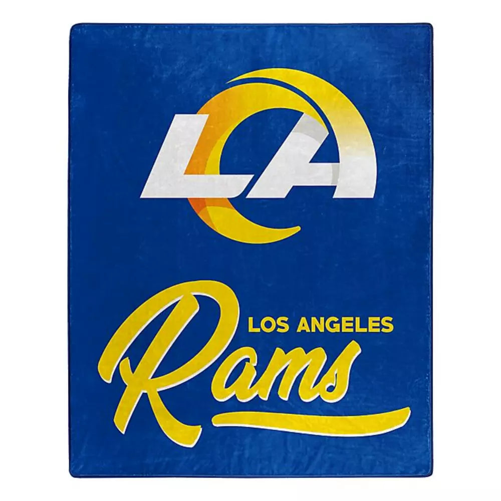 Los Angeles Rams Throw Blanket 50×60