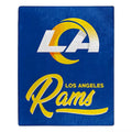 Los Angeles Rams Throw Blanket 50×60