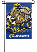 Los Angeles Rams Garden Flag 2 Sided Justin Patten