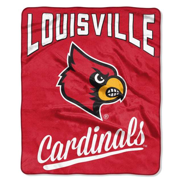 Louisville Cardinals Throw Blanket 50×60 Alumni Design