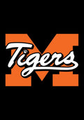 Madrid Tigers 2 Sided Black Garden Flag