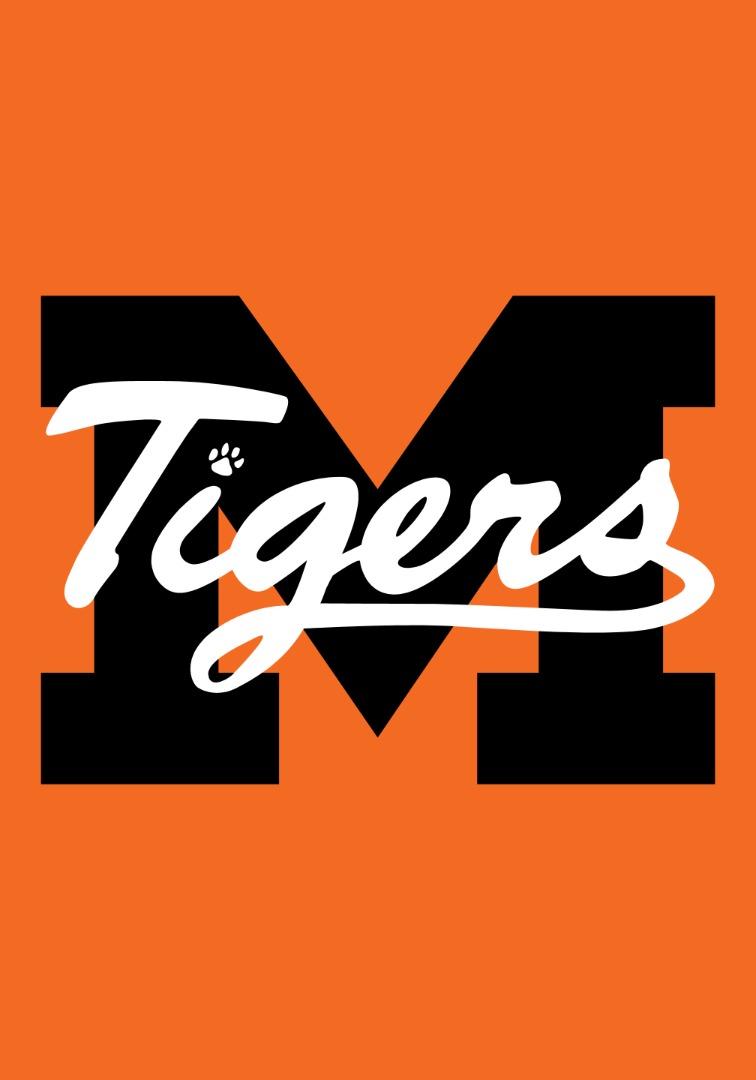 Madrid Tigers 2 Sided Orange Garden Flag