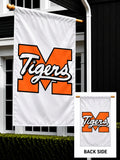 Madrid Tigers 2 Sided White Banner