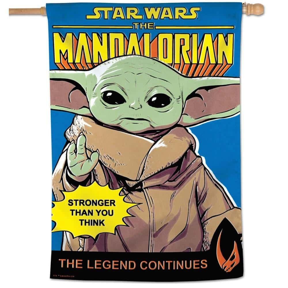 Mandalorian The Child Flag Disney Star Wars