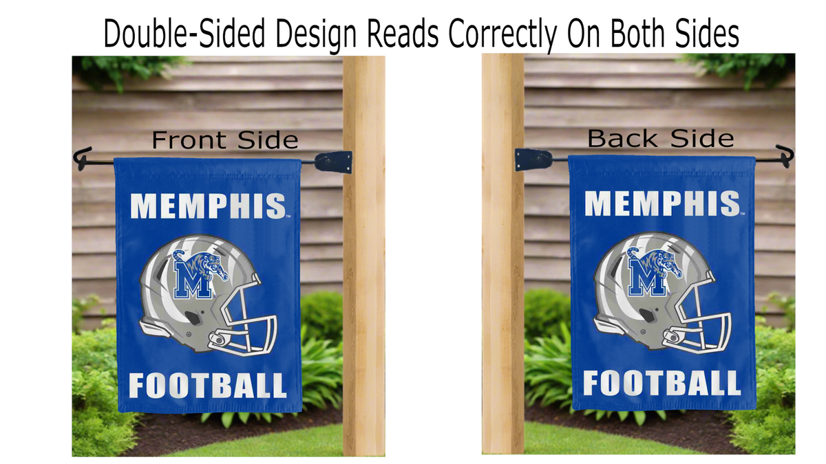 Memphis - Football Double Sided Garden Flag