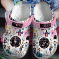 Messi Inter Miami FC White Crocs