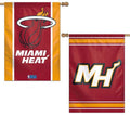 Miami Heat Flag 2 Sided Vertical House Banner