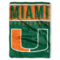 Miami Hurricanes Blanket 60×80 Basic Design