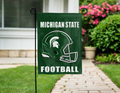 Michigan State Spartans Football Double Sided Garden Flag