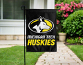 Michigan Tech - Huskies Double Sided Garden Flag