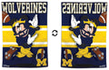 Michigan Wolverines Flag Mickey Mouse Football Banner