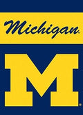 Michigan Wolverines Garden Flag 2 Sided 13x18