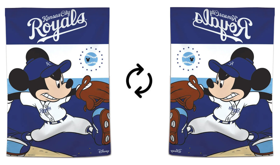 Mickey Mouse Flag Kansas City Royals House Banner
