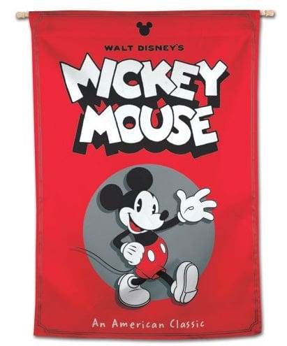 Mickey Mouse House Flag Disney An American Classic Banner