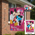 Mickey and Minnie Mouse Valentine Banner