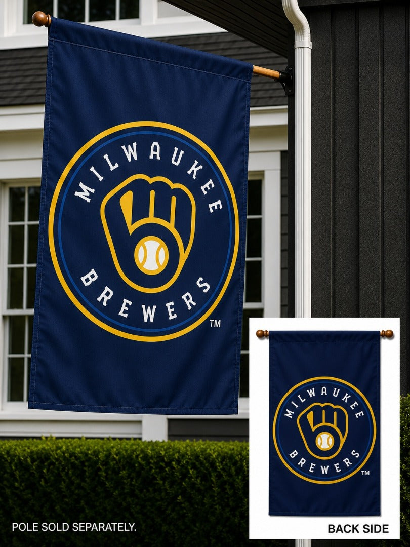 Milwaukee Brewers 2 Sided Banner