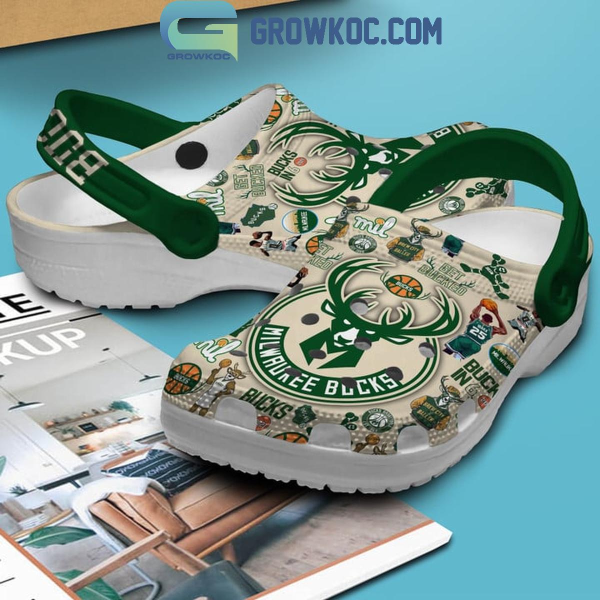Milwaukee Bucks Get Bucked Bucks In Fan Crocs Clogs
