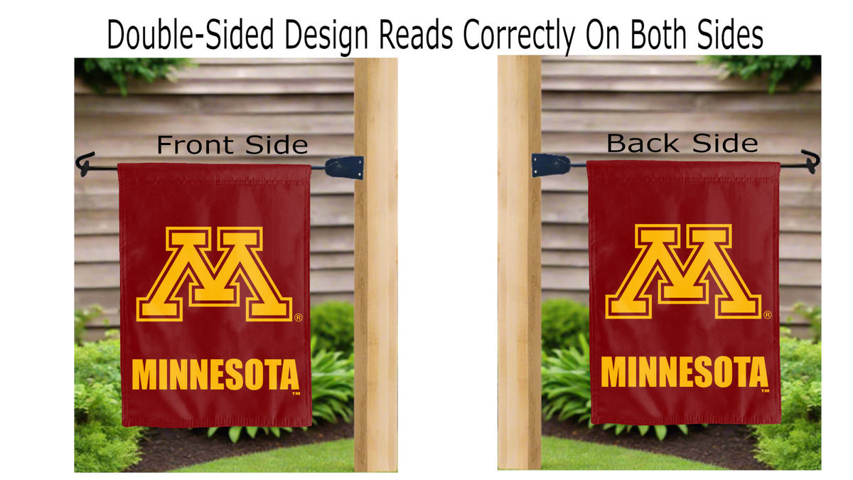 University of Minnesota Double Sided Garden Flag