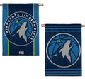 Minnesota Timberwolves Banner 2 Sided House Flag
