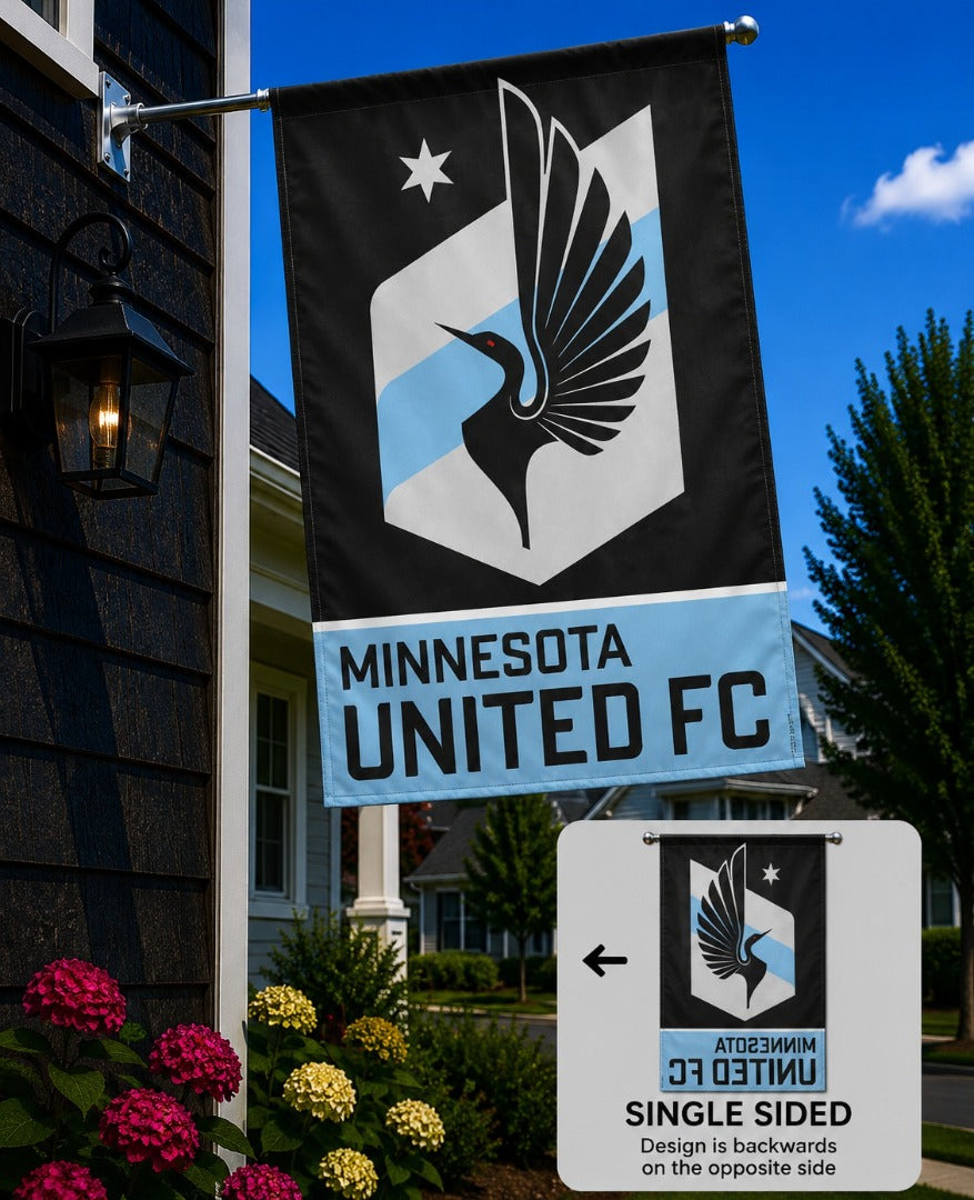 Minnesota United FC Banner House Flag
