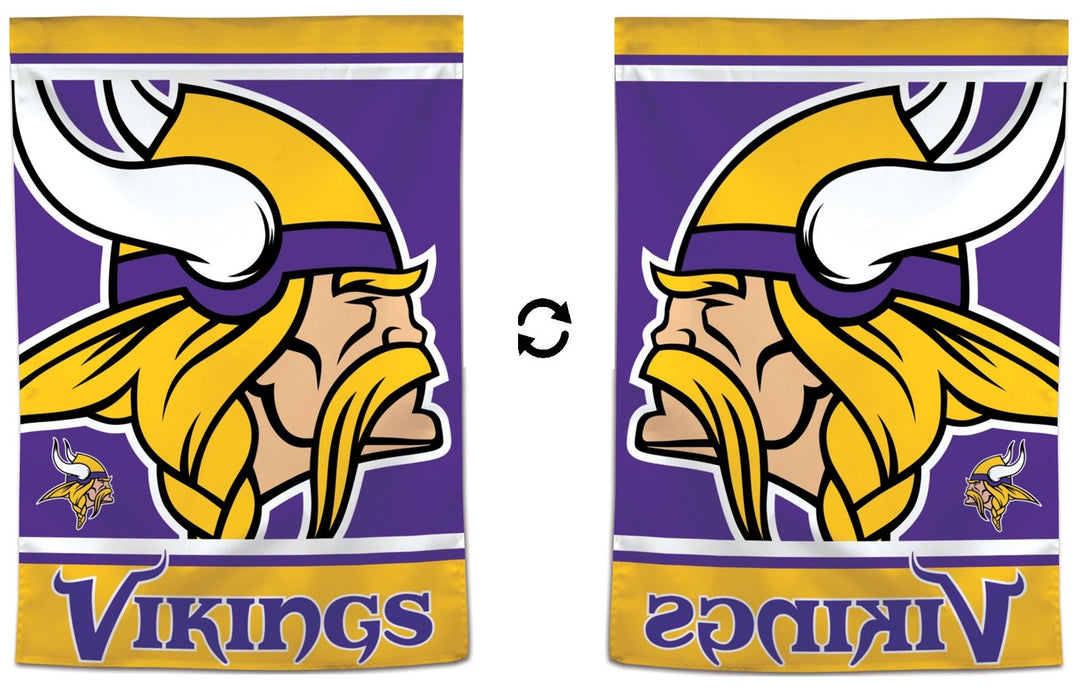 Minnesota Vikings Banner Mega Logo House Flag