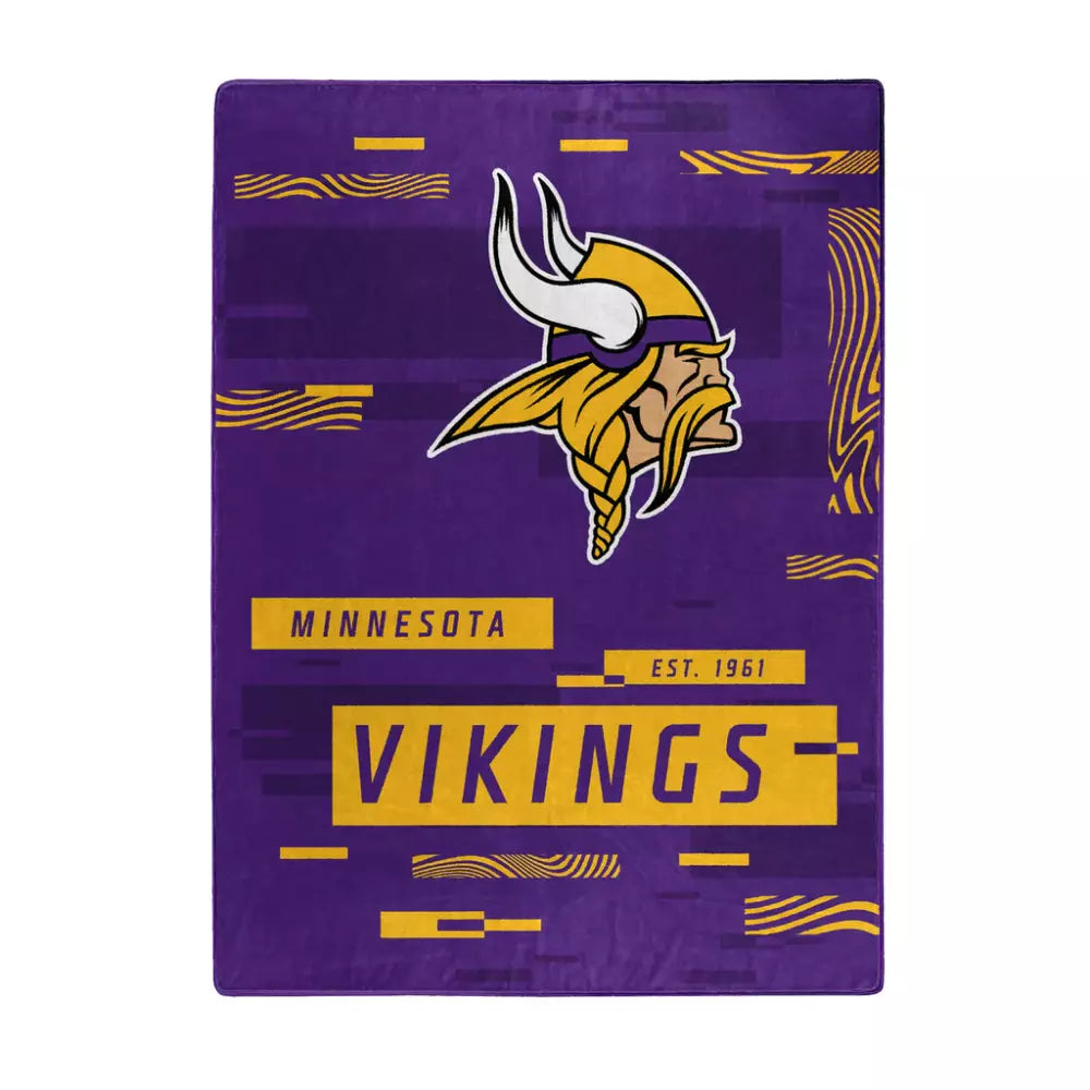 Minnesota Vikings Throw Blanket 60×80