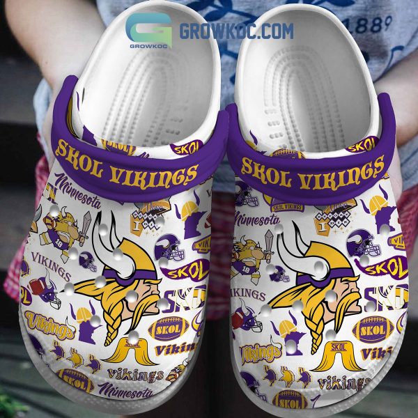 Minnesota Vikings Skol Vikings Clogs Crocs