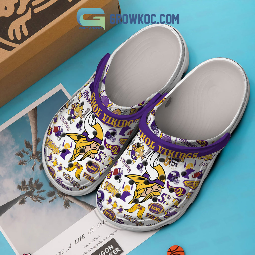 Minnesota Vikings Skol Vikings Clogs Crocs