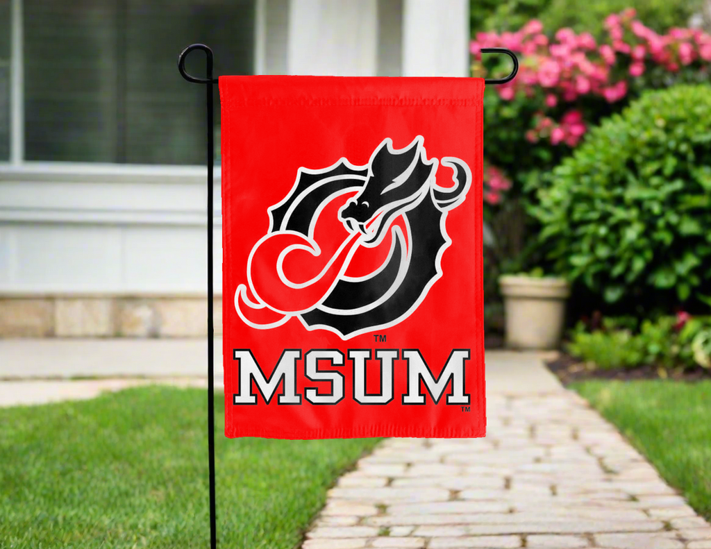 Minnesota State Moorhead - Dragons Double Sided Garden Flag