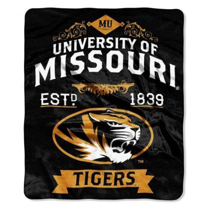 Missouri Tigers Throw Blanket 50×60 Label Design