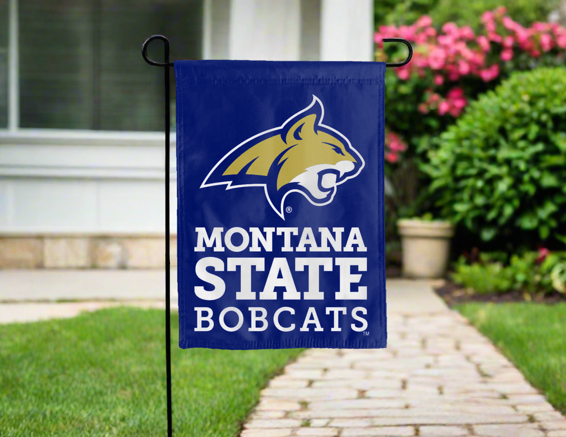 Montana State - Bobcats Double Sided Garden Flag