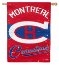 Montreal Canadiens Banner 2 Sided Vintage Logo House Flag
