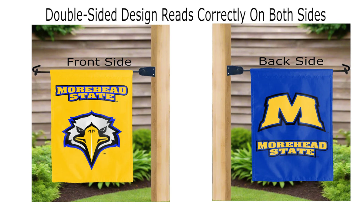 Morehead State - Eagles Double Sided Garden Flag