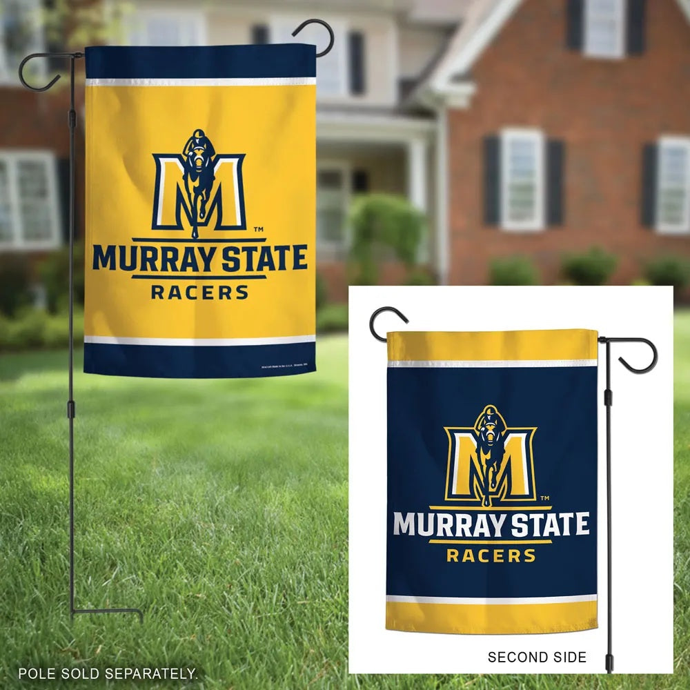 Murray State Racers 2 Sided Garden Flag Double Logo