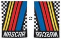 NASCAR Logo Flag Yellow Red Blue House Banner