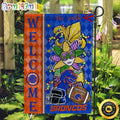 NCAA Boise State Broncos Football Flag Mardi Gras Welcome Garden Flag