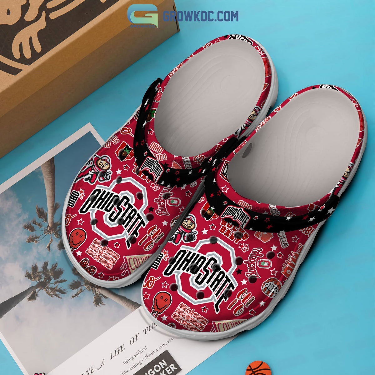 NCAA Ohio State Buckeyes Bucks Baby Crocs