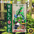 NCAA Stanford Cardinal Garden Flag St Patricks Day Gnome Shamrock Welcome Garden Flag