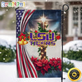 NCAA LSU Tigers Garden Flags Jesus Christ Christmas Ncaa Garden Flags